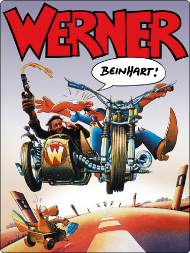 Вернер. Твердый, как кость / Werner — Beinhart! (1990) DVDRip от ExKinoRay | L1